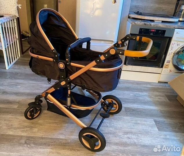 Коляска 3 в 1 бу