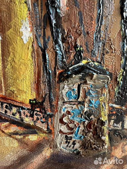 Картина маслом на холсте Петербург