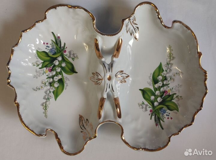 Менажница фарфор