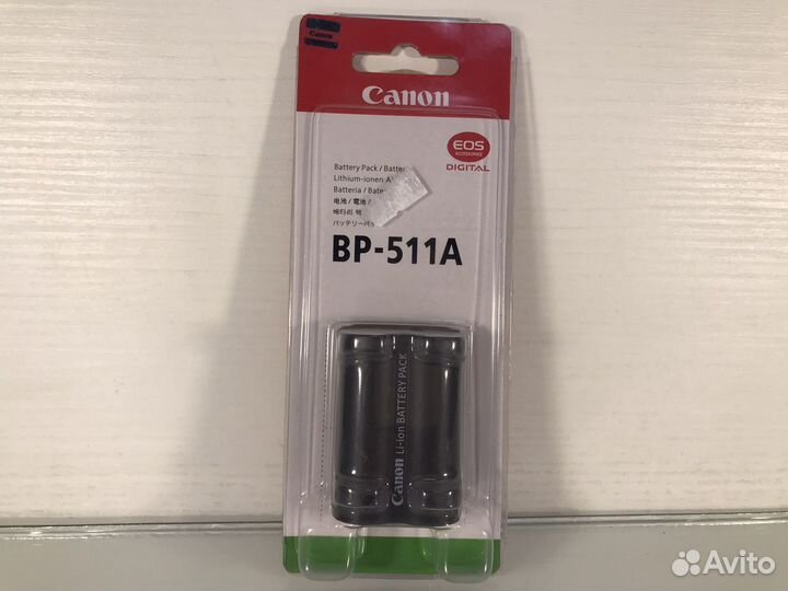 Аккумулятор для фотоаппарата Canon BP-511A