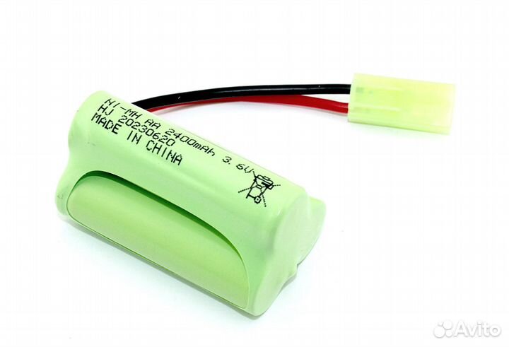 Аккумулятор Ni-MH 3.6V 2400mAh AA Row Tamiya