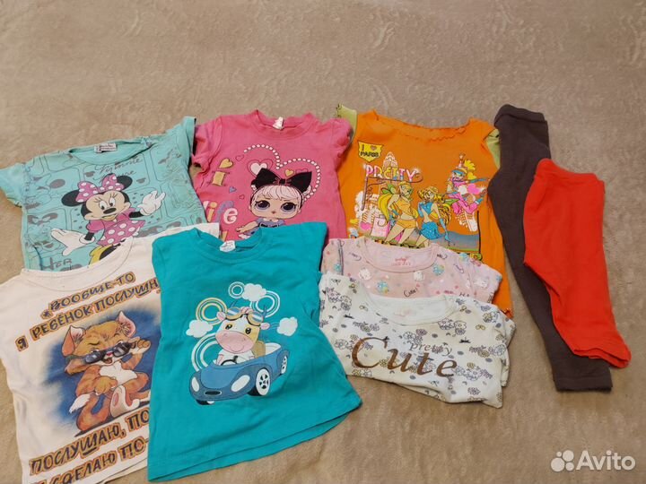 Вещи пакетом на девочку