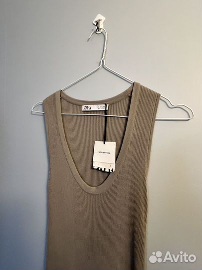 Платье zara миди