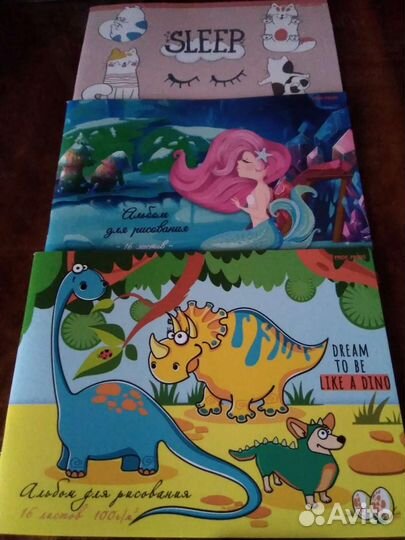 Альбомы / Скетчбуки / А5 и А4 форматы