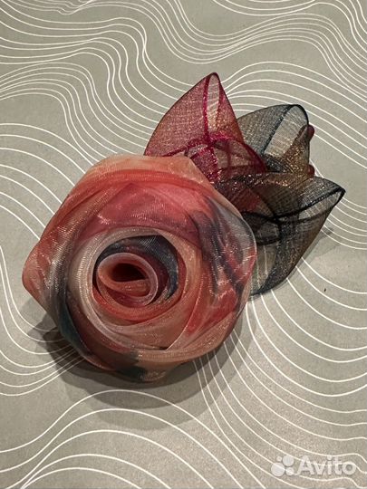 Заколка для волос ручная работа