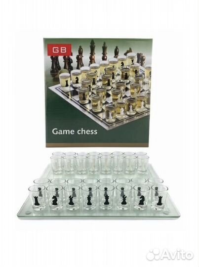 Шахматы пьяные (набор рюмок)