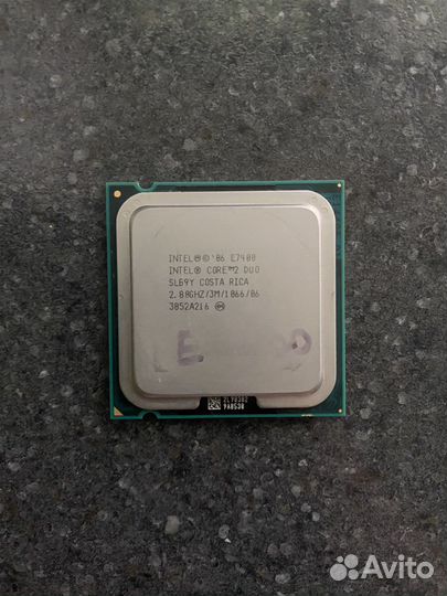 Процессор Intel Core 2 Duo E7400