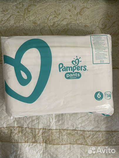 Pampers трусики 6