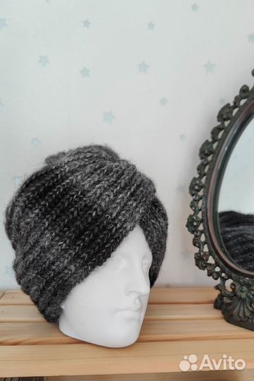 Вязаный тюрбан / вязаная чалма