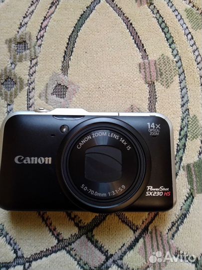 Цифровой фотоаппарат Canon PowerShot SX230 HS