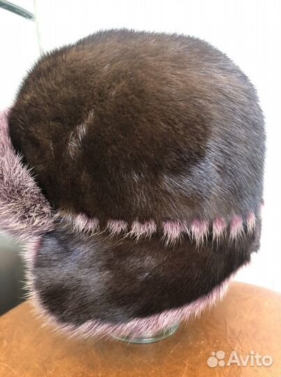 Шапка норковая женская