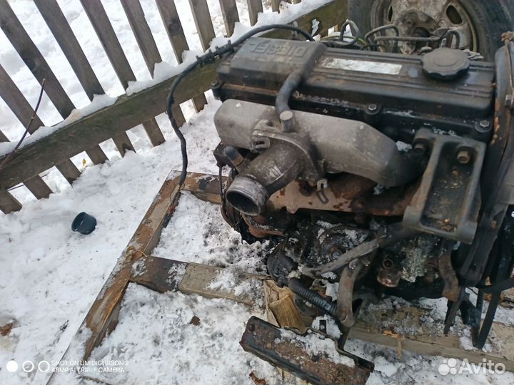 Двигатель RF mazda bongo