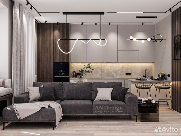 Авторский дизайн интерьера