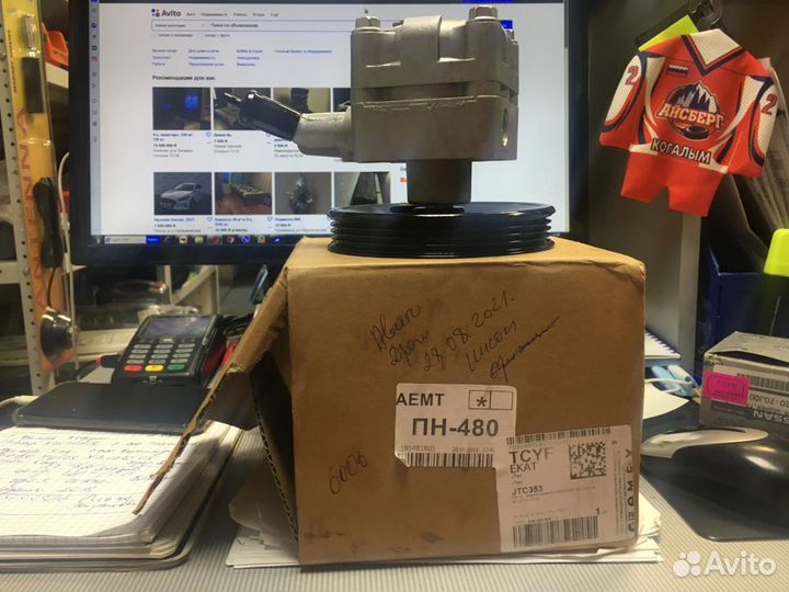 Насос гидроусилителя nissan almera