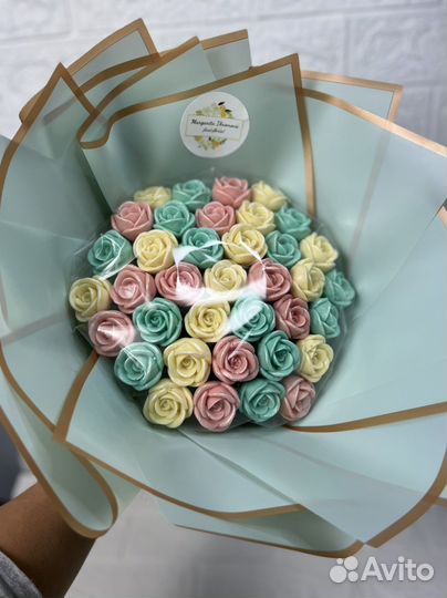 Букет из шоколадных роз