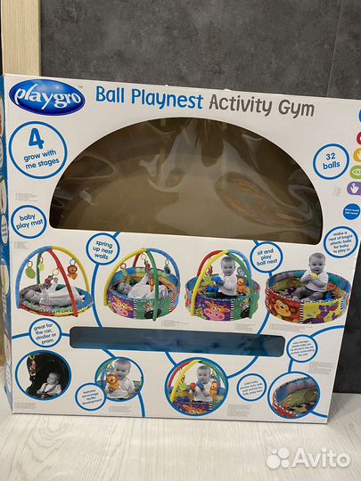 Детский Развивающий коврик Playgro