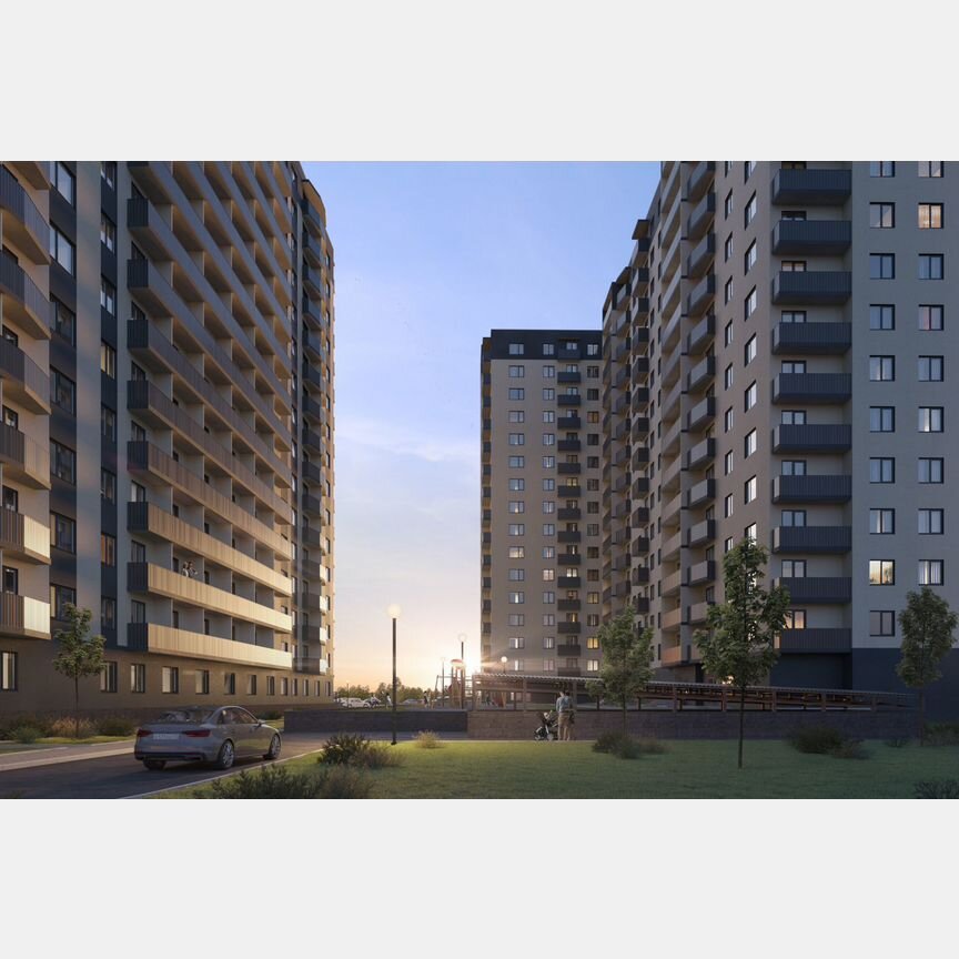 1-к. квартира, 43,8 м², 11/16 эт.