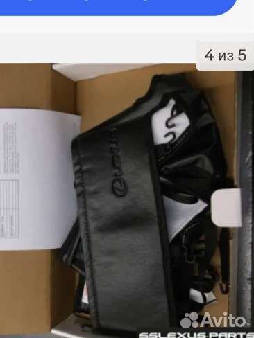 Дефлектор капота из кожи на Lexus RX 2