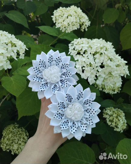 Резиночки для волос ручной работы