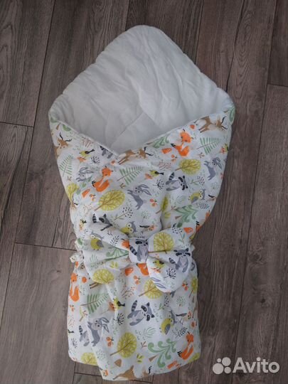 Одеяло конверт на выписку