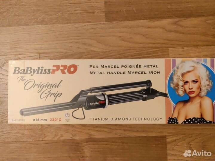 Плойка для волос Babyliss Pro 16mm новая