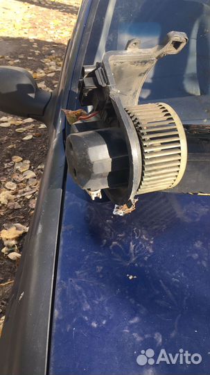 Вентилятор печки renault clio2