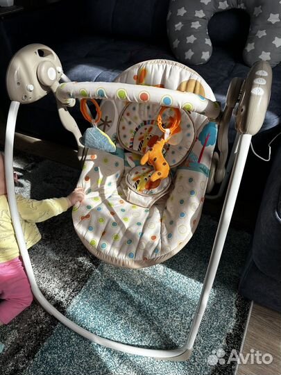 Электрокачели safari «Жираф»