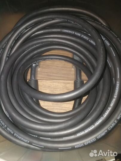 Кабель hdmi - hdmi новый, 10 метров