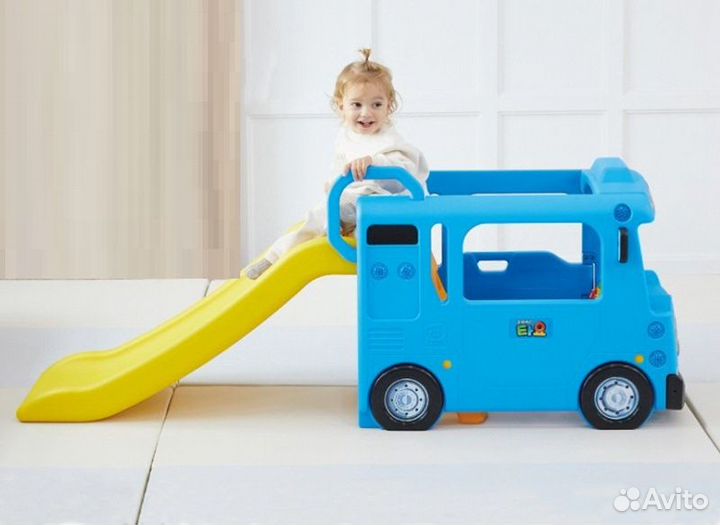 Горка детская автобус тайо аренда