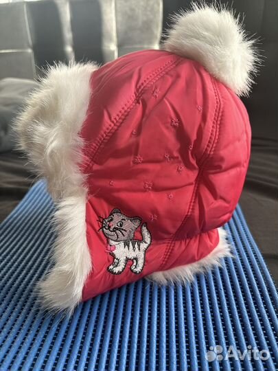 Новая Шапка зимняя теплая для девочки