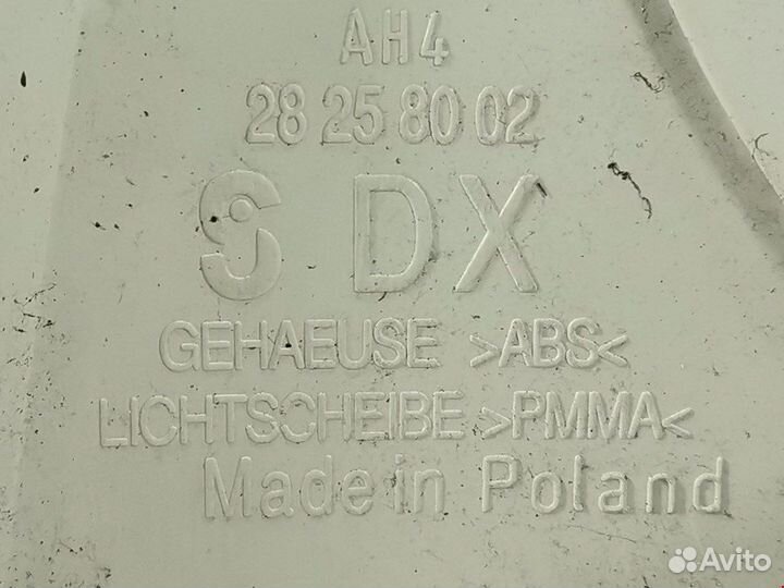 Фонарь задний правый, Volkswagen Touareg 1 (2002-2