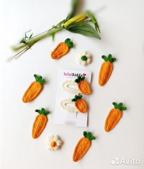 Резинки и заколки ручной работы