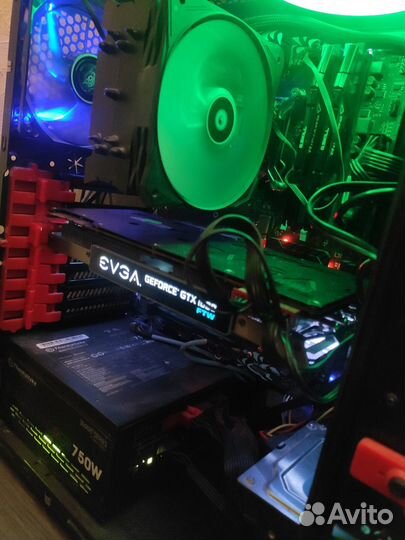 Компьютер I7 8700k + GTX 1080 ti полный комплект