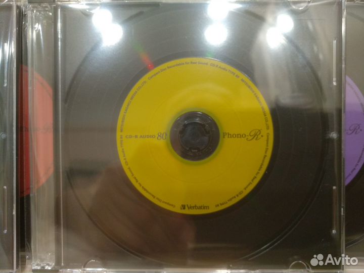 CD-R audio диски Mitsubishi 5 штук