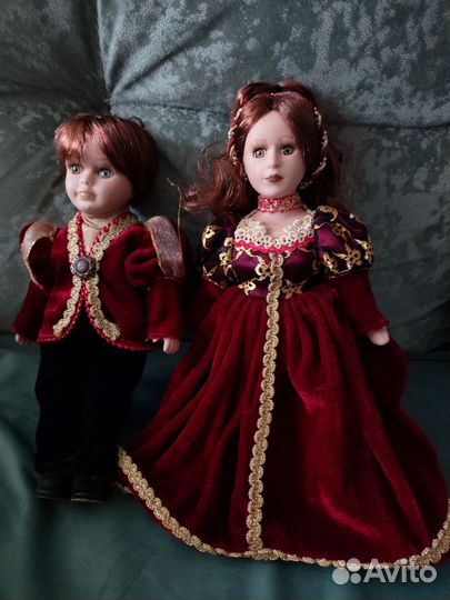 Куклы. Фарфор, текстиль. Коллекционные