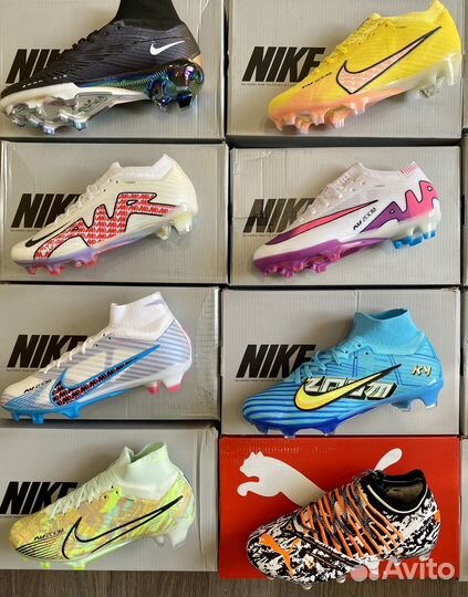 Футбольные бутсы Nike air zoom mercurial vapor 15