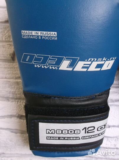 Боксерские перчатки leco 12 oz отличное состояние