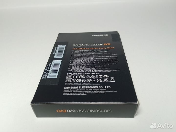SSD Samsung 870 EVO 250Gb