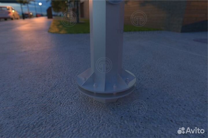 Опоры освещения сфг-400-10-02 (высота 10 метров)