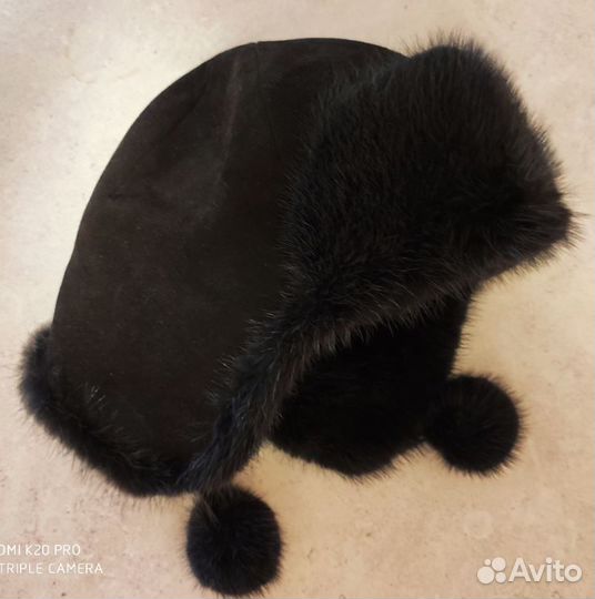 Шапка ушанка женская меховая