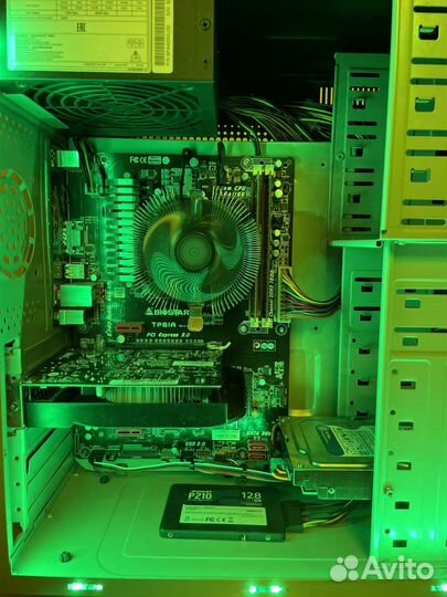 Игровой пк Core i5 16Gb GTX 1050Ti SSD