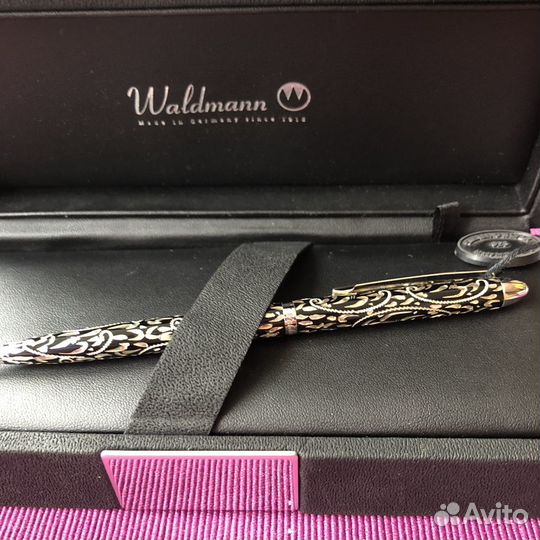 Ручка waldmann как произведение искусства,Серебро
