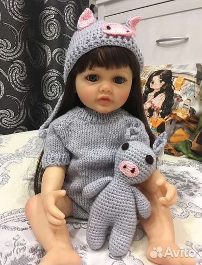 Кукла Реборн 55 см