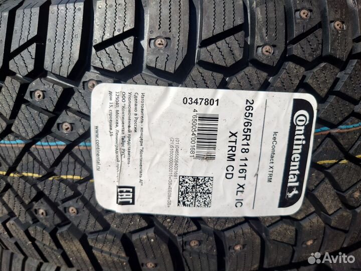 Continental IceContact XTRM 265/65 R18 116T