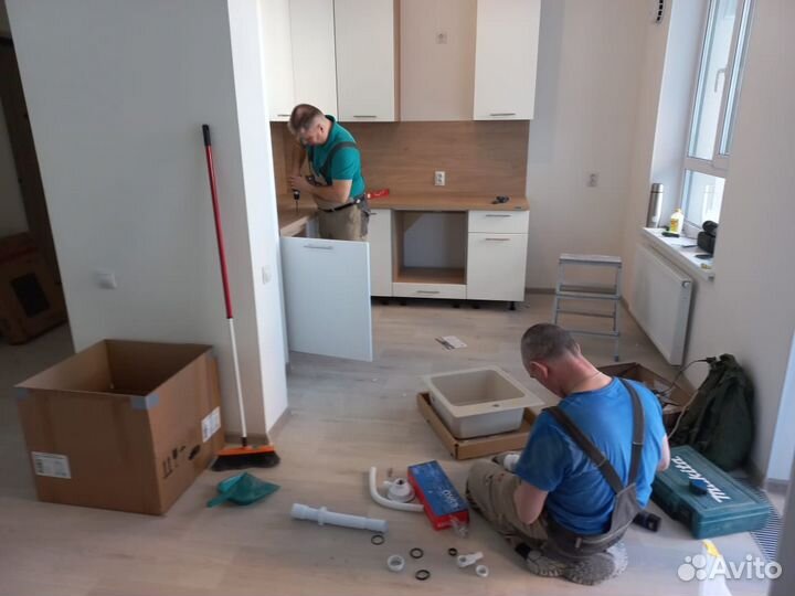 Сборка и установка мебели