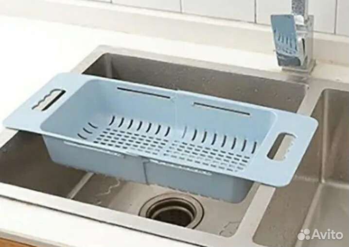 Подставка в раковину раздвижная