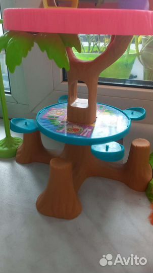 Домик для кукол энчантималс кафе в джунглях