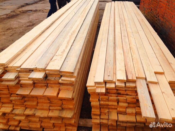 Доска из сосны 50х200х6000мм, гарантия качества