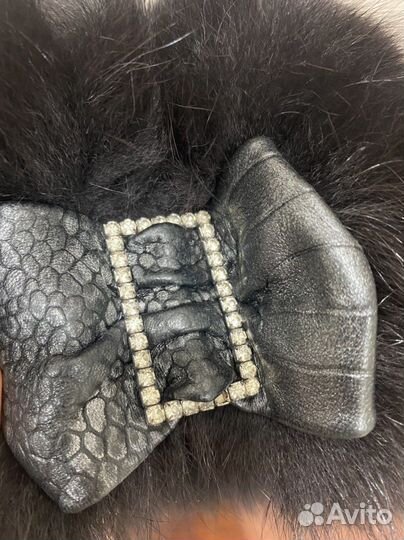 Шапка женская из песца