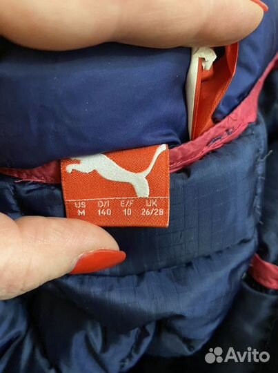 Куртка puma оригинал для девочки
